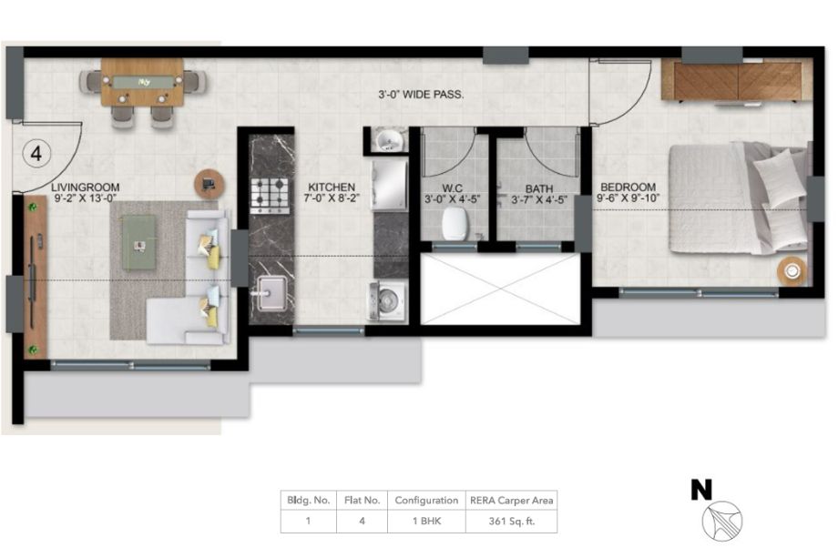 1 BHK